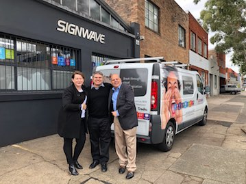 Signwave Newtown in Marrickville staff